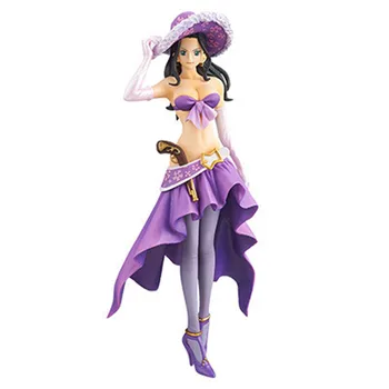

17CM Statue Nami Nico Robin Exquisite Girl Anime 15 Anniversary GK PVC Action Figure Collection Model Toy M3553