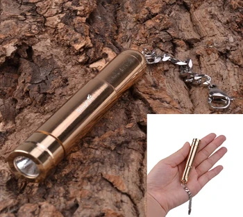 

SingFire SF-364 300lm 1-Mode LED Super Mini led Flashlight w/ CREE XP-G R5 - Copper (1 x AAA Battery)