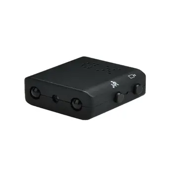 

HD 1080p XD Infrared Night Vision Loop Video Portable Mini With IR-cut Function Shooting At Night Black Video Camera