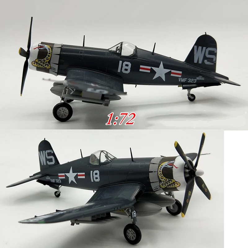 1/72 Второй мировой войны WWII США военно-морское армейское F4 U-4 самолет-истребитель
