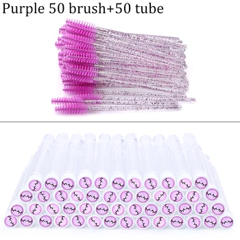 Purple and tube
