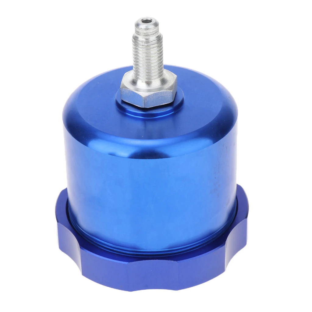 Front Or Rear Aluminum Hydraulic Hand Brake Reservoir Oil Cup  Blue