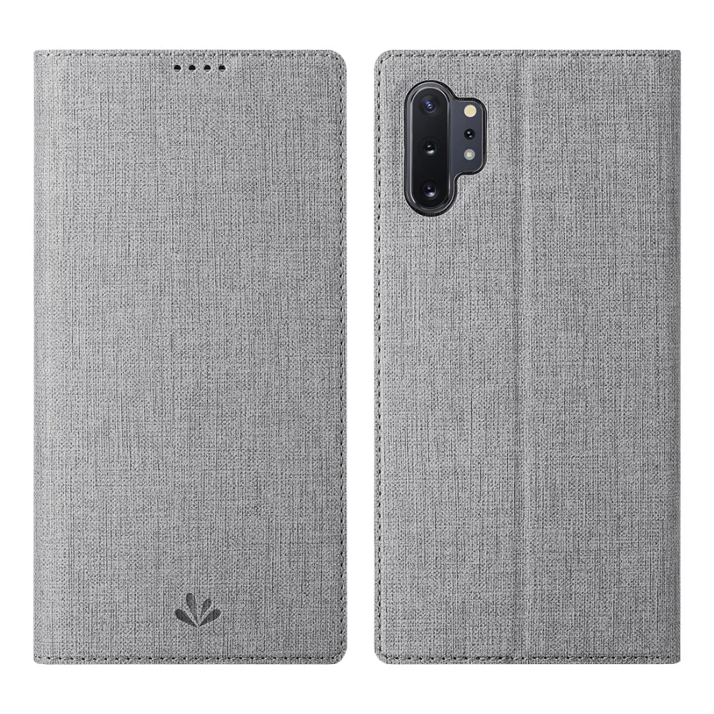 Для samsung Galaxy Note 10 Plus Чехол Кожаный Фолиант раскрывающийся чехол с подставкой и кредитными слотами для Galaxy Note 10 Plus
