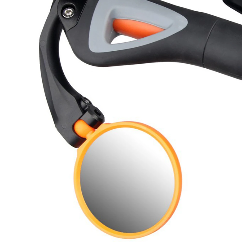 Широкий диапазон Светоотражающая ручка для горного велосипеда Регулируемая Гибкая Защитная зеркало заднего вида Аксессуары для велосипеда