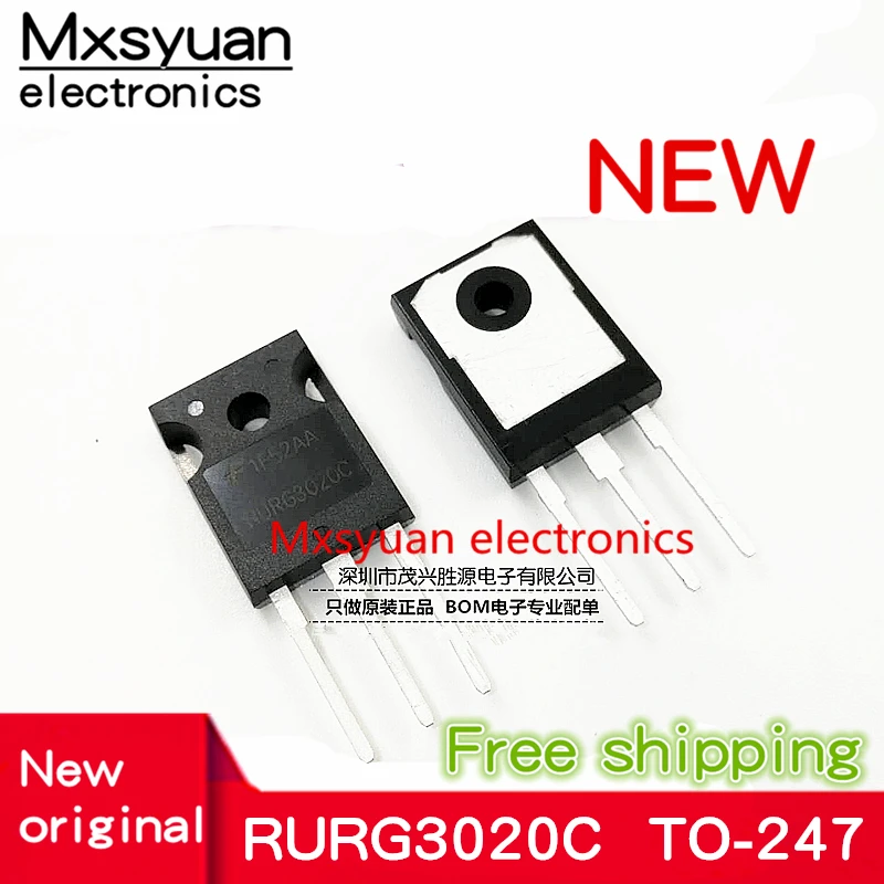 10 шт./лот RURG3020C RURG3020 30A 200 в TO-247 новый оригинальный наличии | Бытовая техника