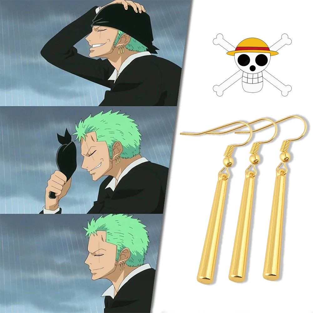 Anime One Piece Gold Earrings Pirate Hunter Roronoa Zoro Cosplay Clip Earrings For Women Men Jewelry Accessories Drop Earrings Aliexpress Anime One Piece Gold Earrings Pirate Hunter Roronoa Zoro Cosplay Clip Earrings For Women Men Jewelry Accessories Drop Earrings Aliexpress