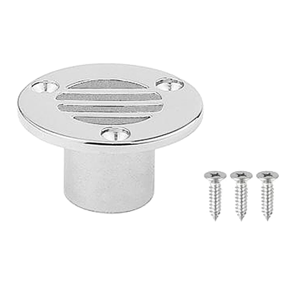 Stainless Steel Floor Drain for Boat Yacht Deck Drainage Hardware 25mm Stainless Steel Floor Drain for Boat Yacht Deck Drainage Hardware 25mm
