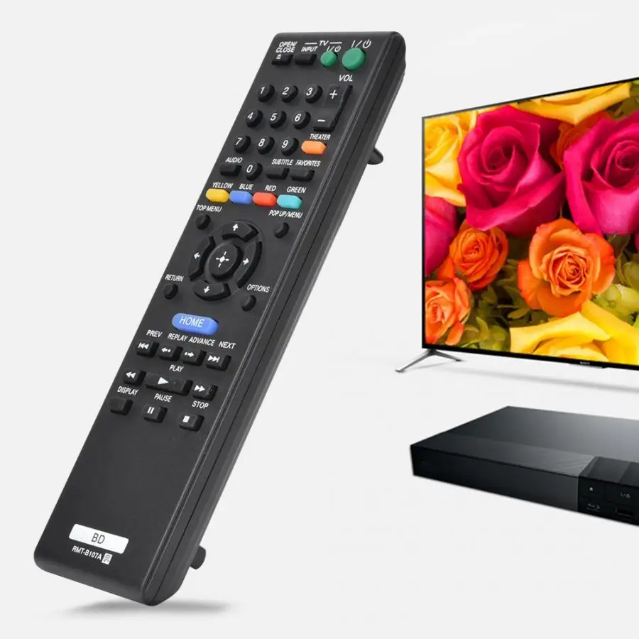 

433mhz remote control Intelligence DVD Remote Commander, Replacement DVD Remote Control for BDP-BX37 BDP-S370 BDP-S373 45CS