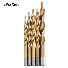 

1PC 8-4/9-5/10-5/10-6/12-8mm Spiral Step Drill Bit Woodworking Tool HSS Spiral Step Drill Bits Drilling Hole For Wood MDF