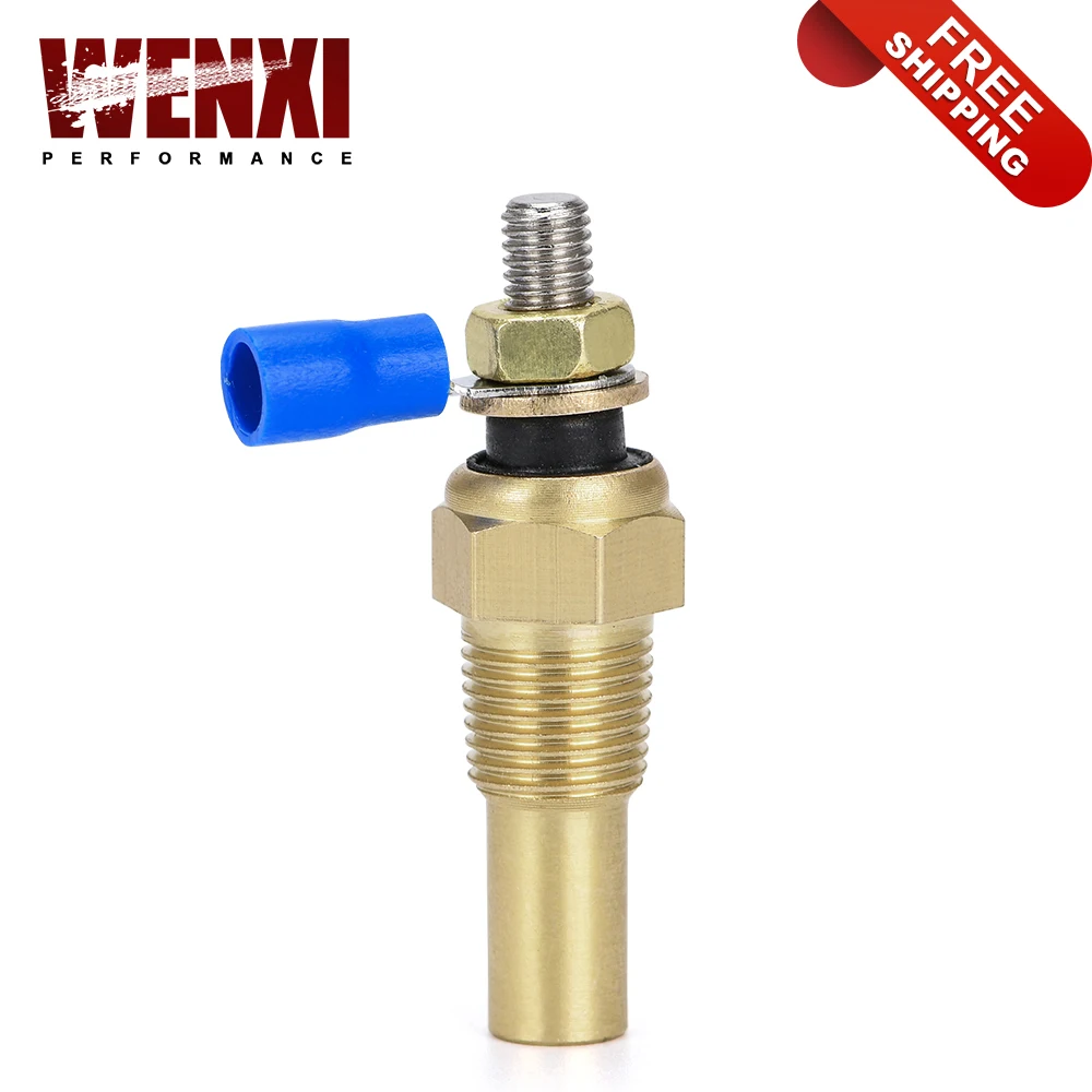 Free shipping 12V Racing Car meter Oil Temp Sensor & Water temp Sensor