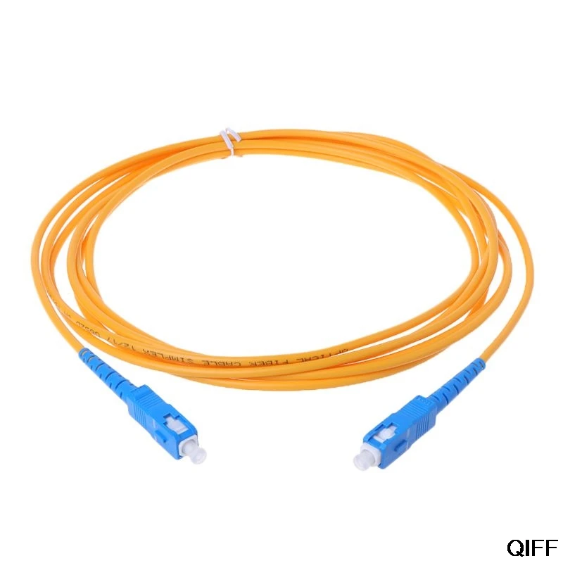 1AA300659-3 Прямая поставка& SC/UPC-SC/UPC-SM 3 мм волоконно-оптический соединительный кабель st/UPC одиночный режим расширения патч-корд 29 июля - Цвет: 1AA300659-3