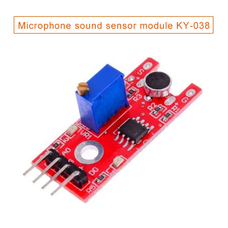 1/5/10 шт микрофон Звуковой сенсорный модуль доска KY-038 Hi 888