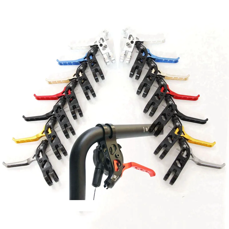Keenso Ultralight Colorful Bike Brake Levers - Aluminum Alloy, For Folding & Road Bikes