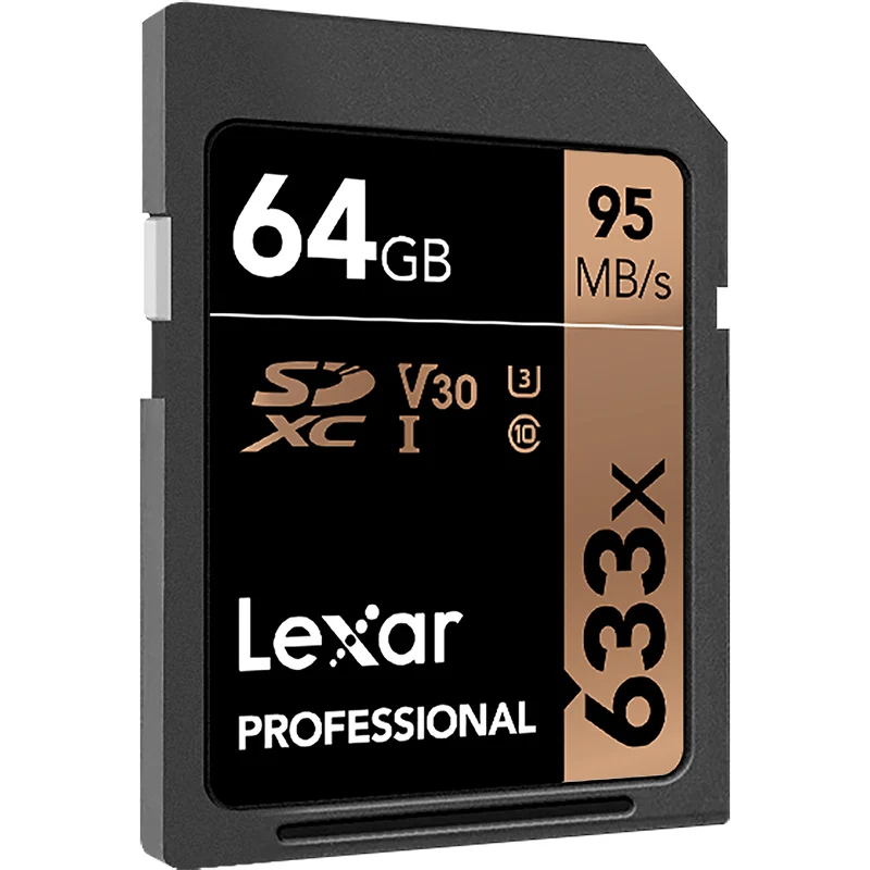 Скидка 50%! Lexar 95 м/с 256 ГБ 512 ГБ профессиональная SD SDXC карта U3 64G 32G 16G SDHC C10 633X карта памяти для цифровой SLR/HD камеры