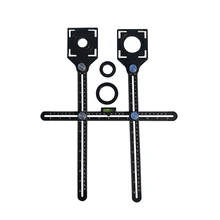 Плитка отверстие локатор многофункциональный регулируемый инструмент кладка стекла фиксированный удар угол измерительная линейка плитка артефакт шаблон