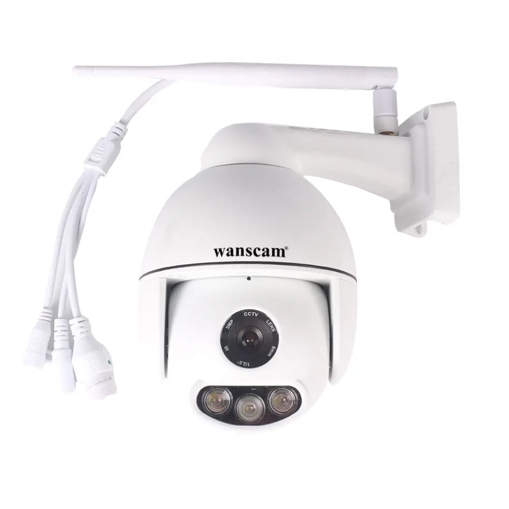 WANSCAM K54 Outdoor 1080P IP WiFi Camera Security Night Vision 50M Waterproof 4X digital zoom 2 Way