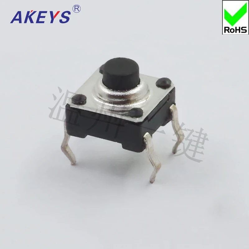 

20PCS TS-I003 waterproof dustproof copper pin 4 pin 6*6 DIP type tact switch for mouse