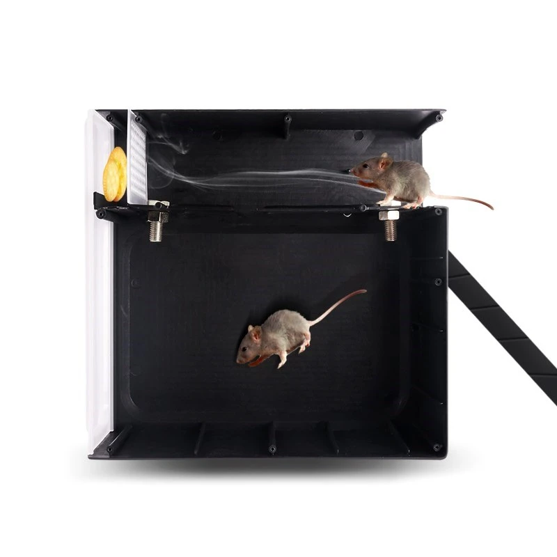 

Farm Large Capacity Continuous Mousetrap Automatic Catch Mice High Efficiency Traps Reusable Rat Catcher Killer Cage HW161