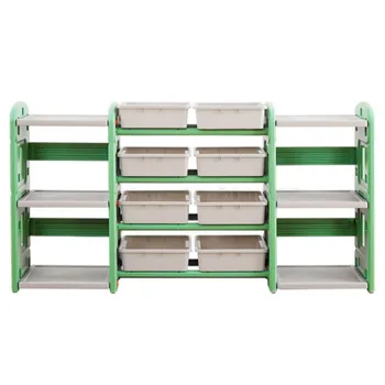 

Children's classification toy storage rack kindergarten finishing bookcase large capacity household multi-layer rack plastic