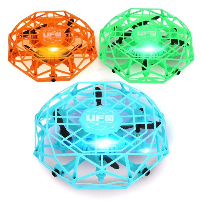 Mini Drone UFO Hand Operated RC Helicopter Dron Infrared Induction Aircraft Flying Ball Toys For Kids Mini Drone UFO Hand Operated RC Helicopter Dron Infrared Induction Aircraft Flying Ball Toys For Kids