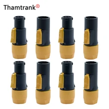 10 шт. высокое качество 20A водонепроницаемый Мощность con светодиодный большой экран разъем питания PA66 огнестойкий Промышленный разъем питания Выход/в