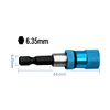 1pcs Hex Shank Screw Depth Magnetic Screwdriver Bit Holder 1/4 Inch Hex Driver with Drill Bits Bar Extension Scewdriver Bit 5