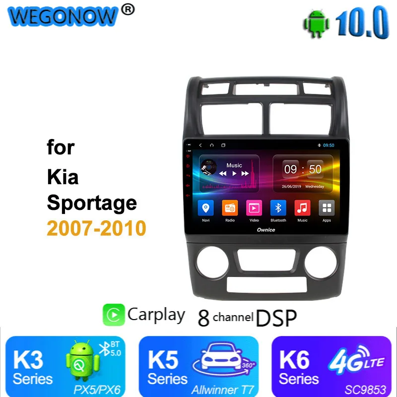 Ownice Octa core 64G ROM Android 9 автомобильный dvd gps радио плеер 360 Panorama DSP DVR 4G LTE SPDIF для KIA Sportage