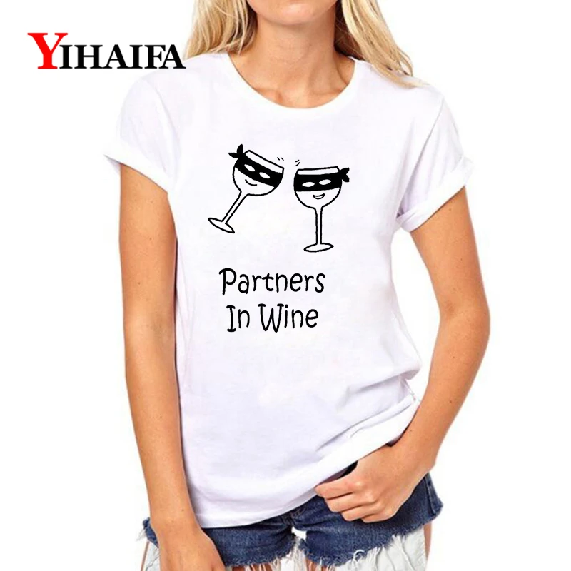 

Women T-shirt Funny Celebrate Letters 3D Print T Shirt Lady Short Sleeve White T-shirts Summer Harajuku Tops Woman Clothes