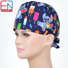 Новые Хирургические колпачки, медицинские новые Хирургические колпачки, маска для мужчин и женщин со свитером, хлопок, медицинские колпачки с принтом унисекс