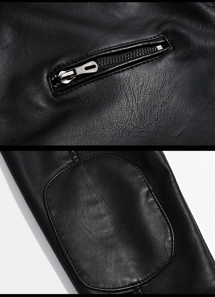 AliExpress мужская одежда осенняя куртка из искусственной кожи мужская плюс бархат корейский стиль Slim Fit