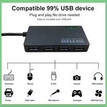 Eoth High Speed 4 Ports USB 3.0 Hub USB Port USB HUB Portable Hub USB Splitter for Apple Macbook Air Laptop PC Tablet Eoth High Speed 4 Ports USB 3.0 Hub USB Port USB HUB Portable Hub USB Splitter for Apple Macbook Air Laptop PC Tablet