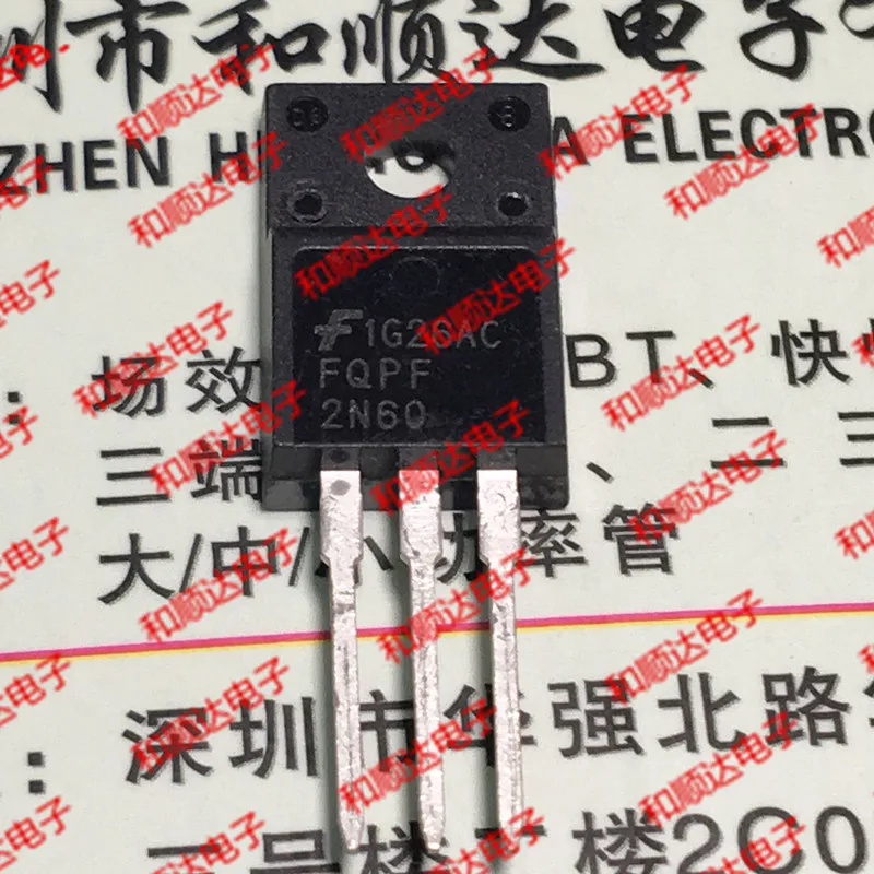10 шт./лот FQPF2N60 спот TO-220F 600V 1.6A