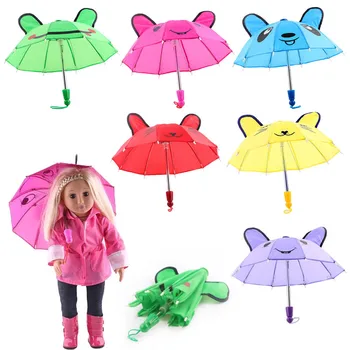 

Beautiful Umbrella Accessories Kids Girls Gifts Suitable for 18inch American Girl Doll TN99