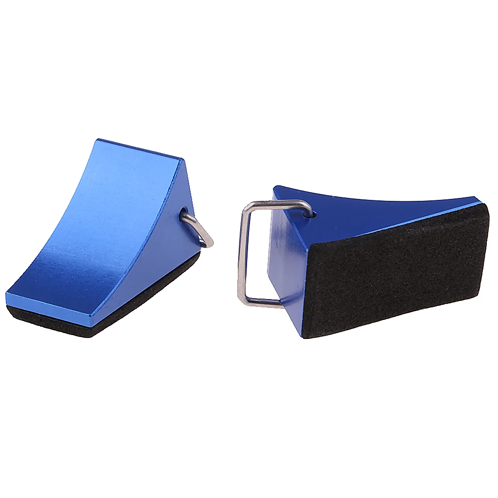 2pcs 1/10 Scale Wheel Stop Tire Chocks Wedge For RC Truck Crawler Tractor