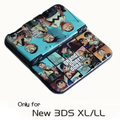 YX08063-XDS009 Защитные чехлы для игровой кожи для nintendo New 3DS XL/LL Miku Zelda Супер Марио, новые аксессуары для игр 3DS XL - Цвет: YX08063-XDS009