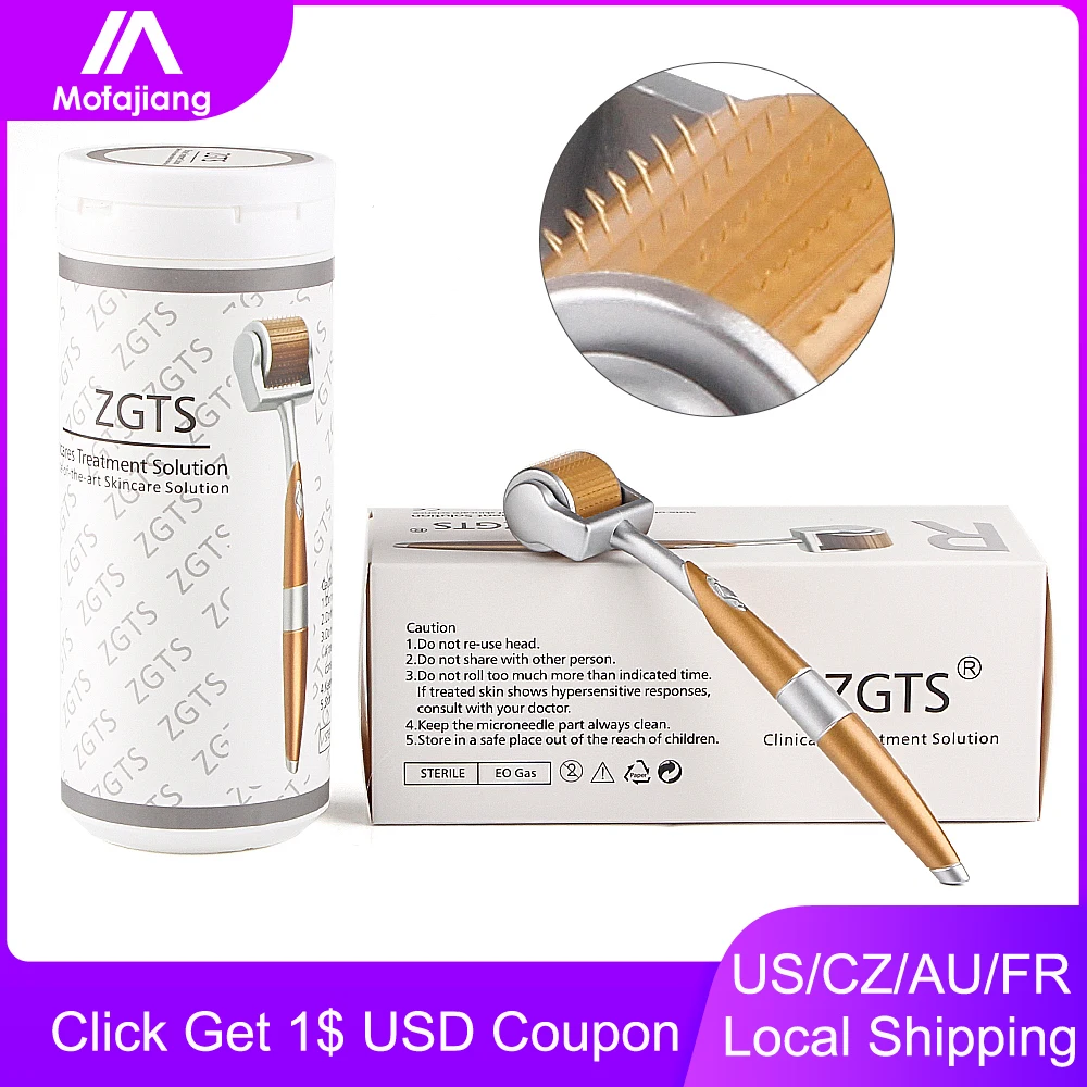 Derma Roller 0.3mm 0.25mm 0.2mm Titanium Mesoroller for Body Face Micro Needle Mezoroller Dermaroller microniddle hair | Красота и