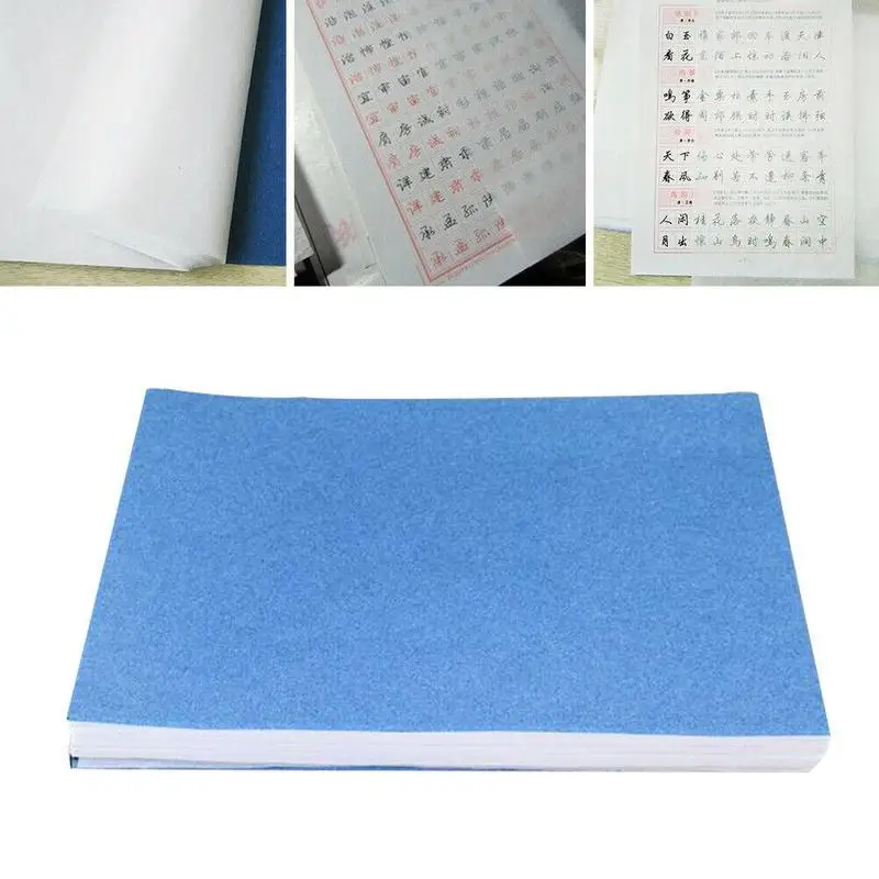 

100 sheet/set Translucent Tracing Paper Writing Copying Drawing Sheet Calligraphy Scrapbook Drawing Paper Stationery 27*19cm