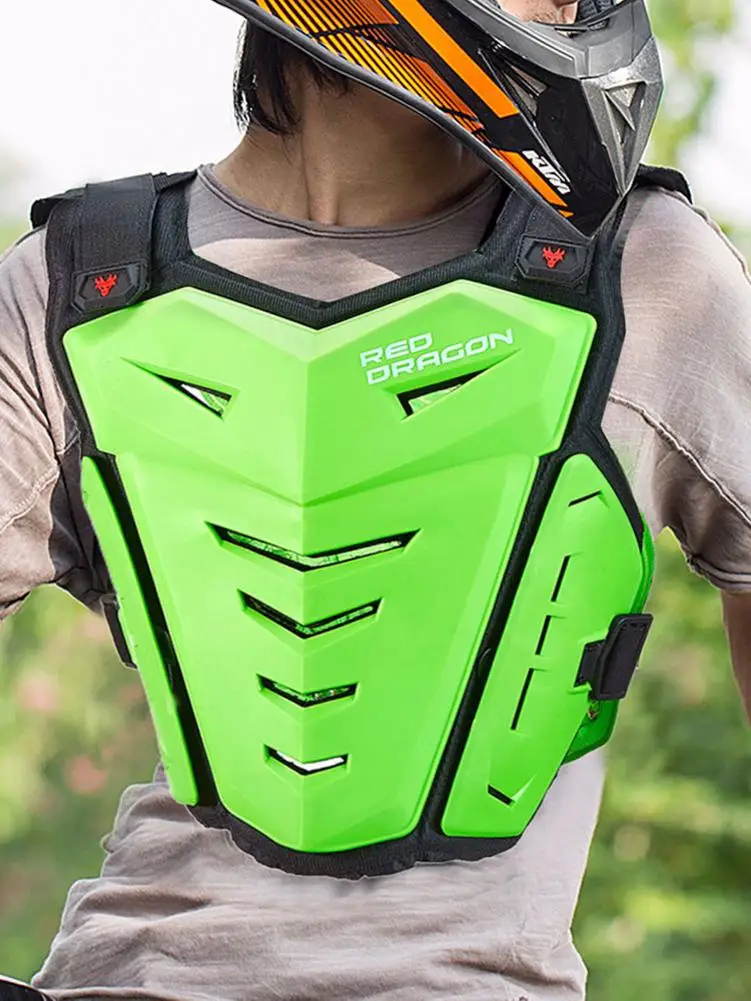 Motorcycle Armor EVA Motorcycle Jacket Motocross Moto Vest Back Chest Protector Off-Road Dirt Bike Protective Gear