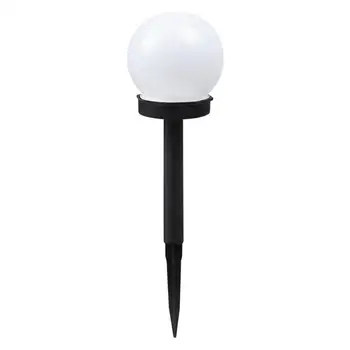 

3pcs LED Solar Round Bulb Lawn Light Waterproof Spike Outdoor Garden Street Yard Environmental Protection Low Calorie