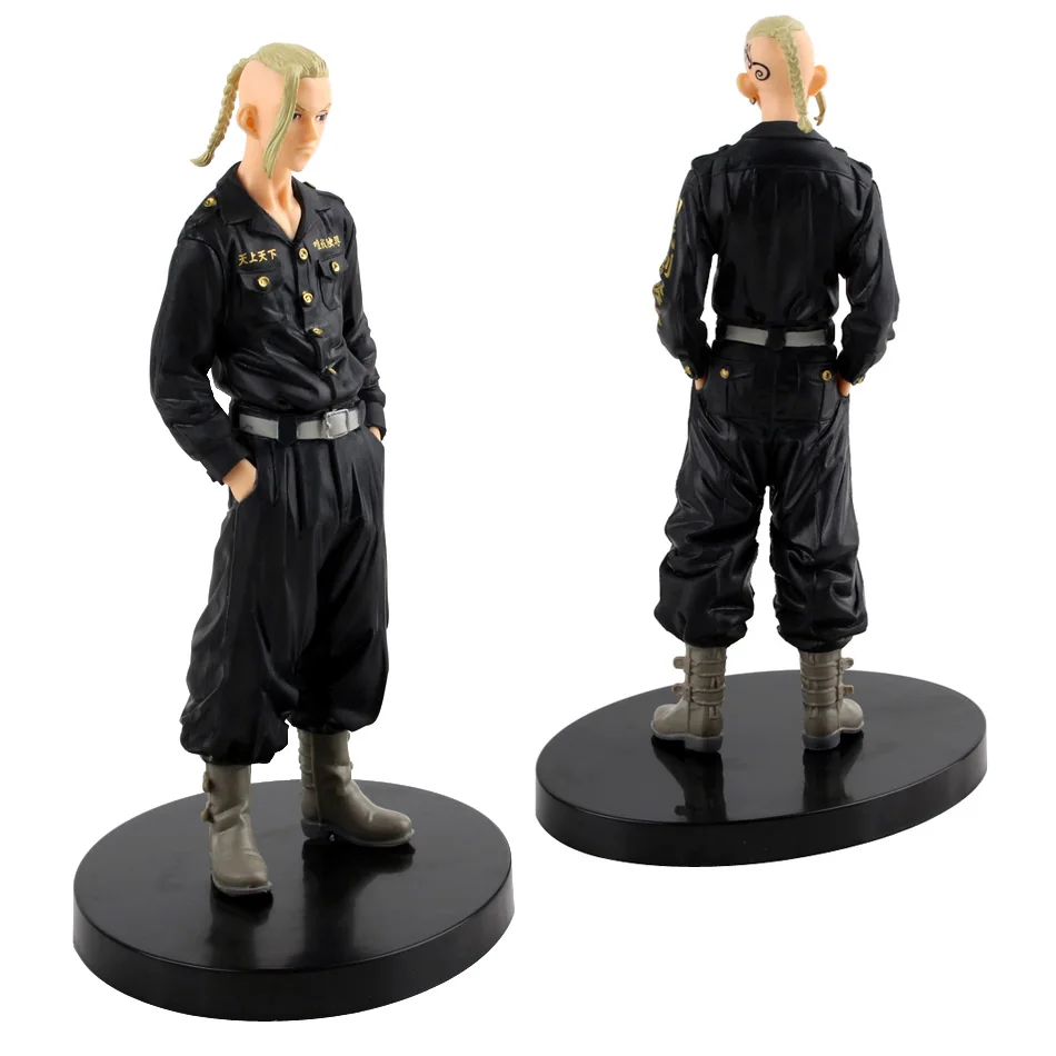 【Ready Stock】16CM Anime Tokyo Revengers Action Figure Manjiro Sano Chifuyu Matsuno Takemichi Hanagaki Figurine Manga