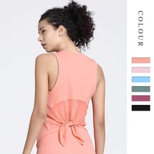 Женская майка для занятий йогой Топы быстросохнущие фитнес женский тренировочный жилет спортивная одежда спортивный Бюстгалтер с сеткой футболки фитнес дышащий Топ Спортивная одежда