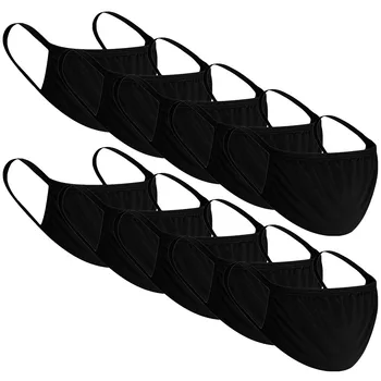 

10pcs Anti-dust Reusable Mouth Cloth Face Cover Protection Breathable Mouth Cover For Man And Woman mascarillas mondkapjes