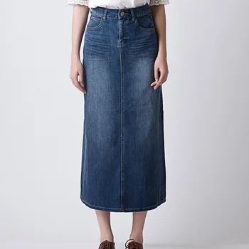 

Long Denim Skirt Summer Vintage Black Long Jeans Skirt Plus Size Women Denim Skirt Ladies Office Long Saia Jeans Female Saia