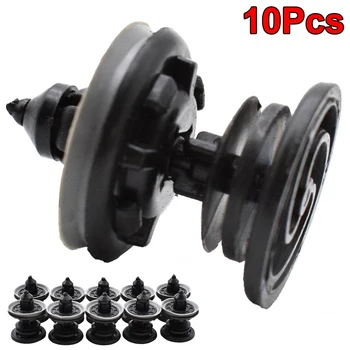 

10PC Mixed Door Trim Panel Card Clips For VW Touran Tiguan Golf Passat B5 B6 B7 CC Polo Mercedes Benz Benz Mazda Audi Toyota