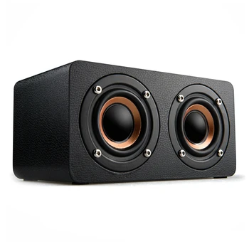 

M5 Graffiti Wooden Wireless Bluetooth Speaker Mobile Computer Desktop Home Audio Street Dance Fashion Trend Black 5V