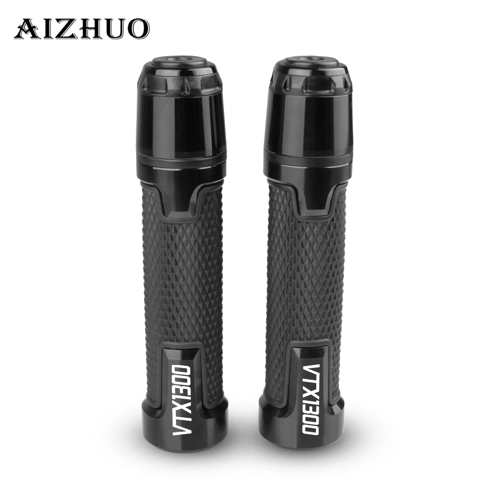 Мотоцикл гоночное сцепление Ручка заканчивается грипса на Руль ручками для YAMAHA VTX1300 VTX 1300 2003-2008 2004 2005 2006 2007 - Цвет: black