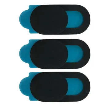 

T1 Black Webcam Cover Ultra Thin Webcam Cover Privacy Protection Shutter Sticker For Smartphone Tablet Laptop Desktop