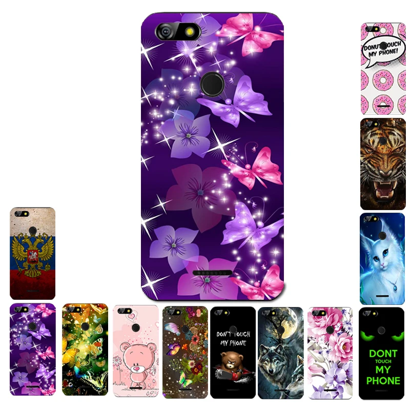 Для BQ 5500L ADVANCE Luxury Flora Butterfly чехол с принтом TPU Корпус для SPARTAK EDITION|print case|tpu casehousing case |
