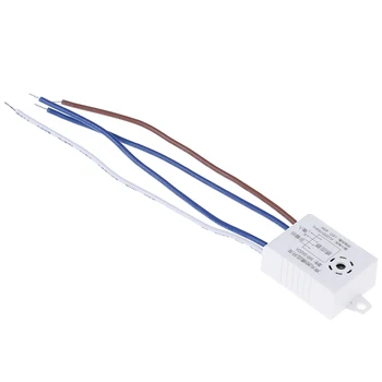 

1PCS Automatic Auto On Off Photocell Street Light Switch AC 220V 50/60Hz Sound-Light Controlled Sensor Switch