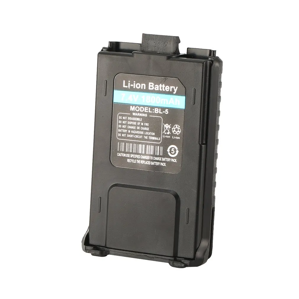 1800mAh литий-ионная батарея для Baofeng UV-5R UV-5RE Walkie Talkie двухстороннее радио